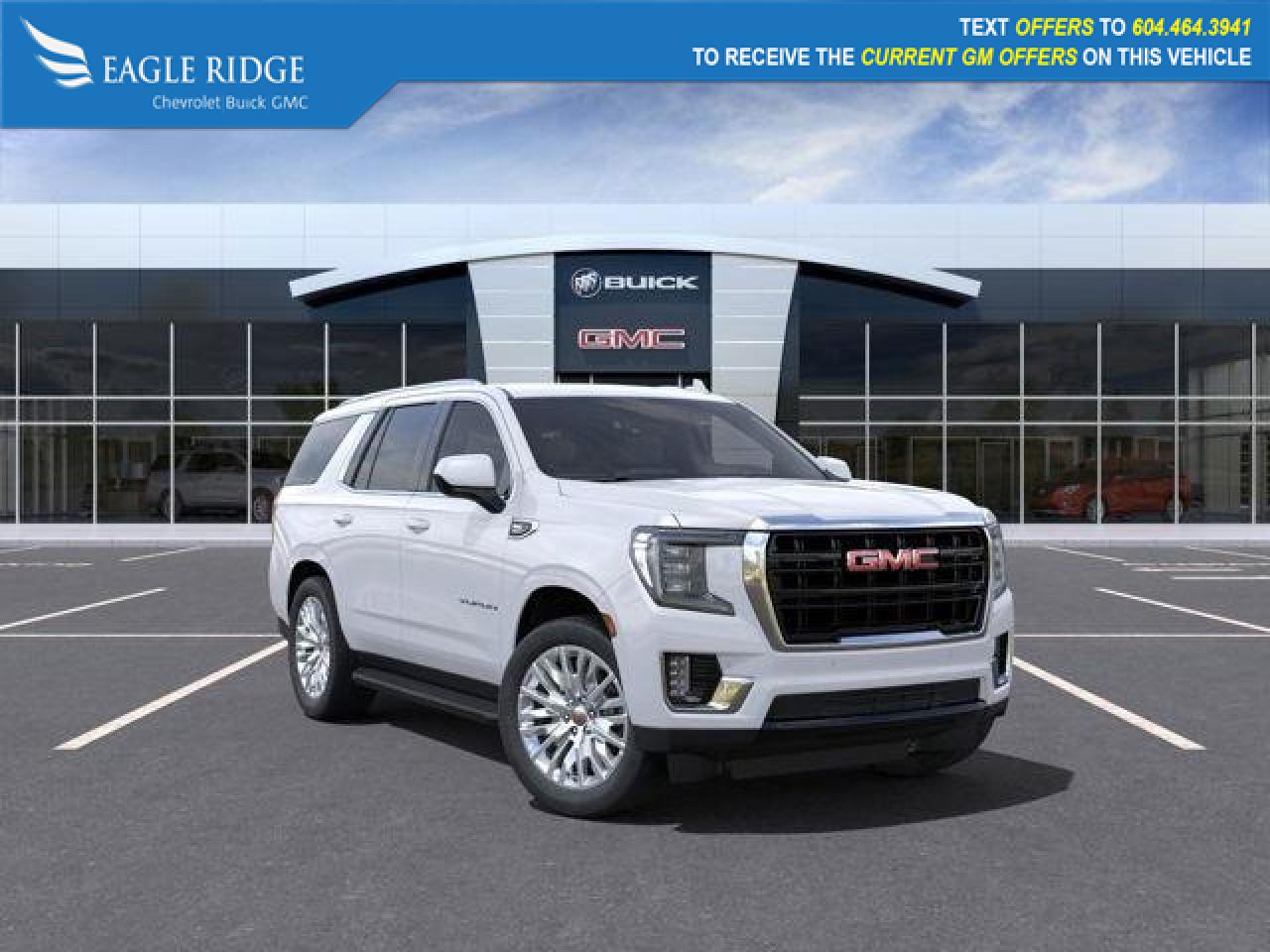 New 2024 GMC Yukon SLE 4x4, Cruise Control, Automatic start/Stop, Backup Camera, Heated seats, Emergency Braking, lane keep assist for sale in Coquitlam, BC