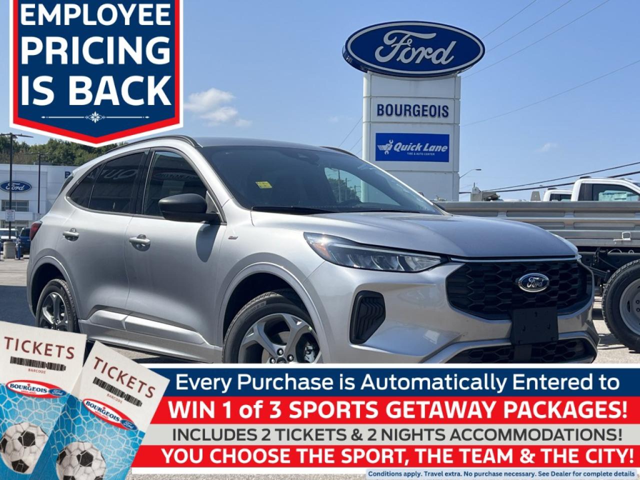 New 2024 Ford Escape ST-Line AWD for sale in Midland, ON