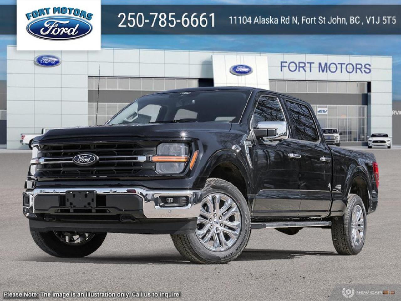 New 2024 Ford F-150 XLT  - Premium Audio - Sunroof for sale in Fort St John, BC