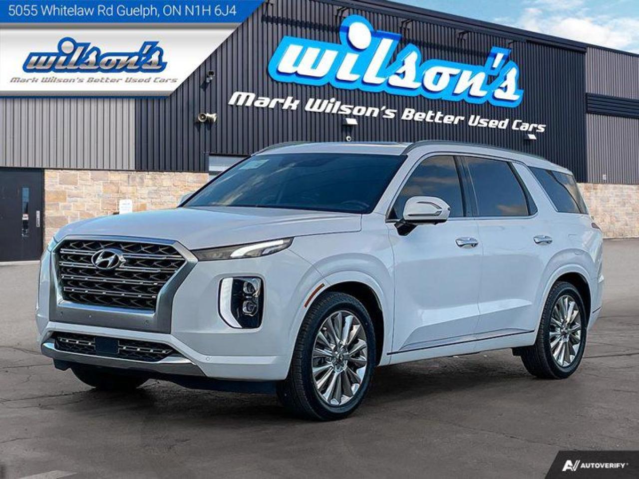 Used 2020 Hyundai PALISADE Ultimate Leather, Sunroof, Nav, Cooled & Heated Seats, Heated Steering, New Tires & New Brakes! for sale in Guelph, ON