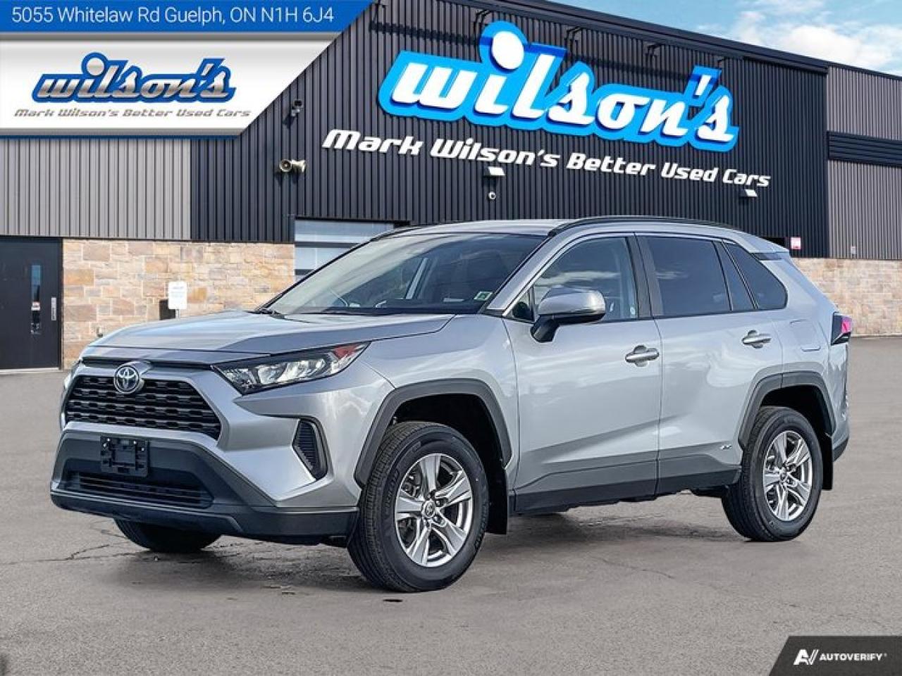 Used 2022 Toyota RAV4 Hybrid LE AWD, Radar Cruise, Heated Seats, CarPlay + Android, Rear Camera, Alloy Wheels and more! for sale in Guelph, ON