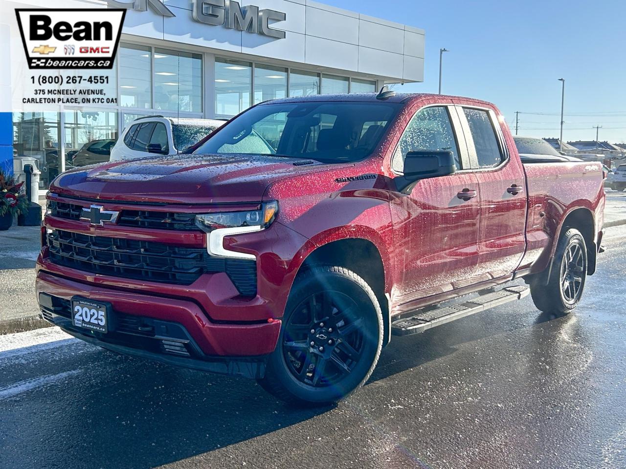 New 2025 Chevrolet Silverado 1500 RST 2.7L 4 CYL WITH REMOTE START/ENTRY, HEATED SEATS, HEATED STEERING WHEEL, HD REAR VISION CAMERA, APPLE CARPLAY AND ANDROID AUTO for sale in Carleton Place, ON