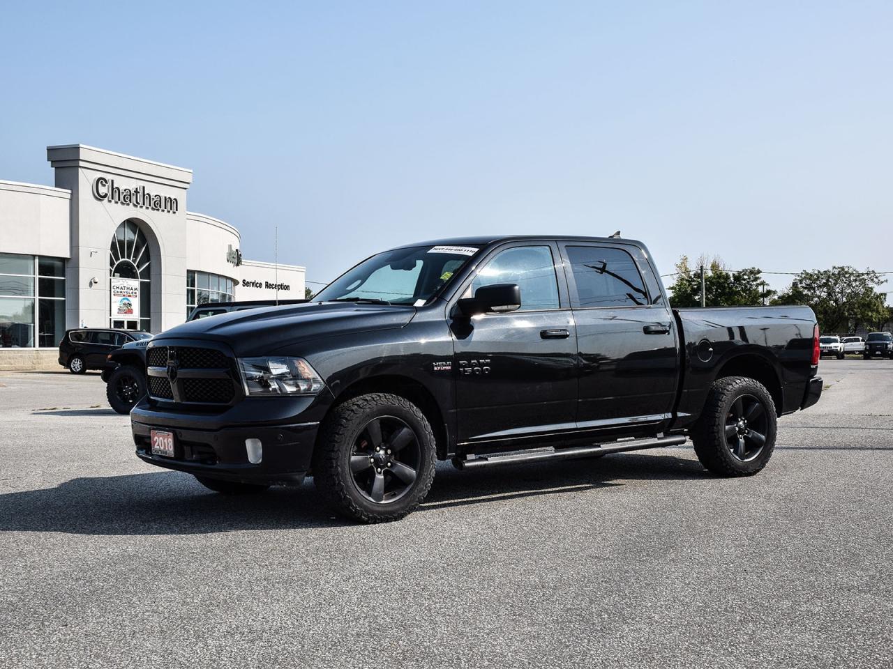 Used 2018 RAM 1500 SLT BIGHORN BLACK OUT PKG for sale in Chatham, ON