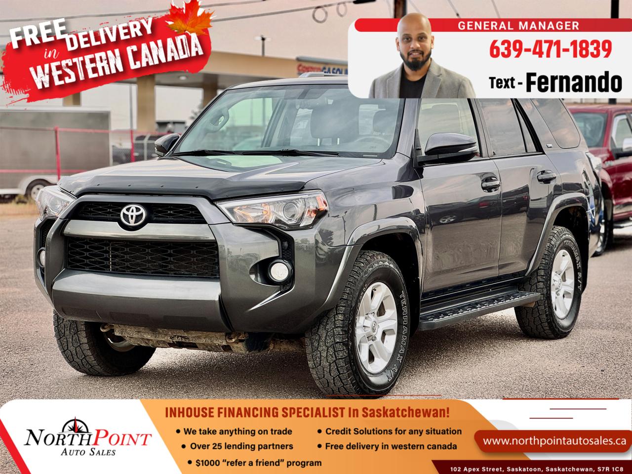 Used 2018 Toyota 4Runner Limited for sale in Saskatoon, SK