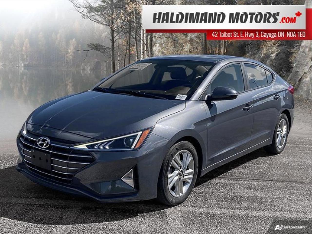 Used 2020 Hyundai Elantra Preferred w/Sun & Safety Package for sale in Cayuga, ON