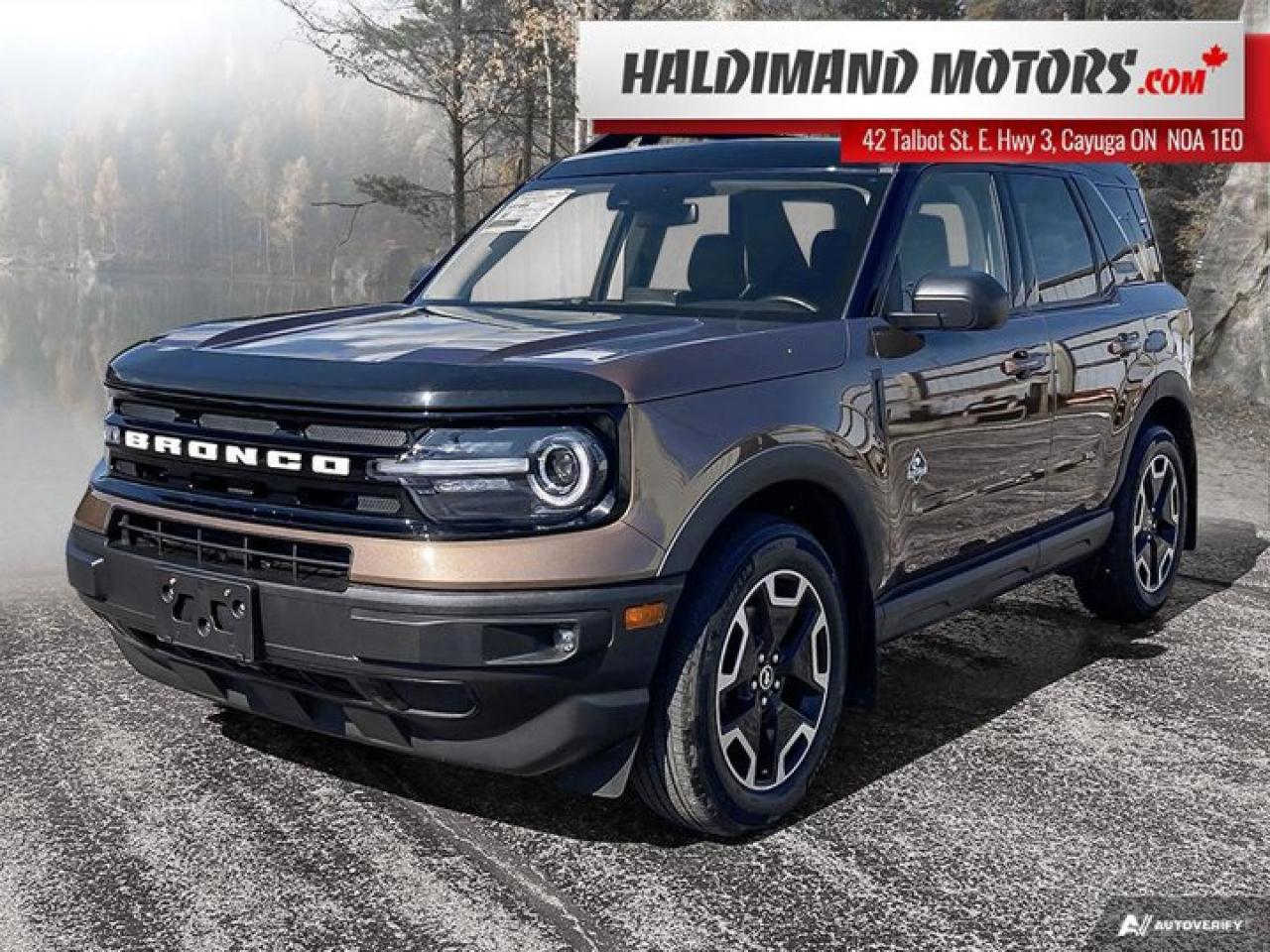 Used 2022 Ford Bronco Sport Outer Banks for sale in Cayuga, ON