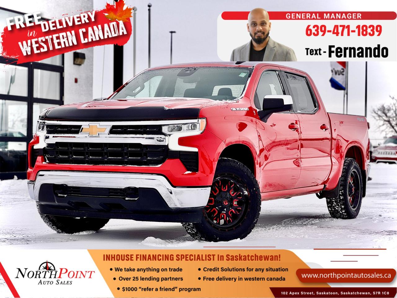 Used 2023 Chevrolet Silverado 1500 LT for sale in Saskatoon, SK