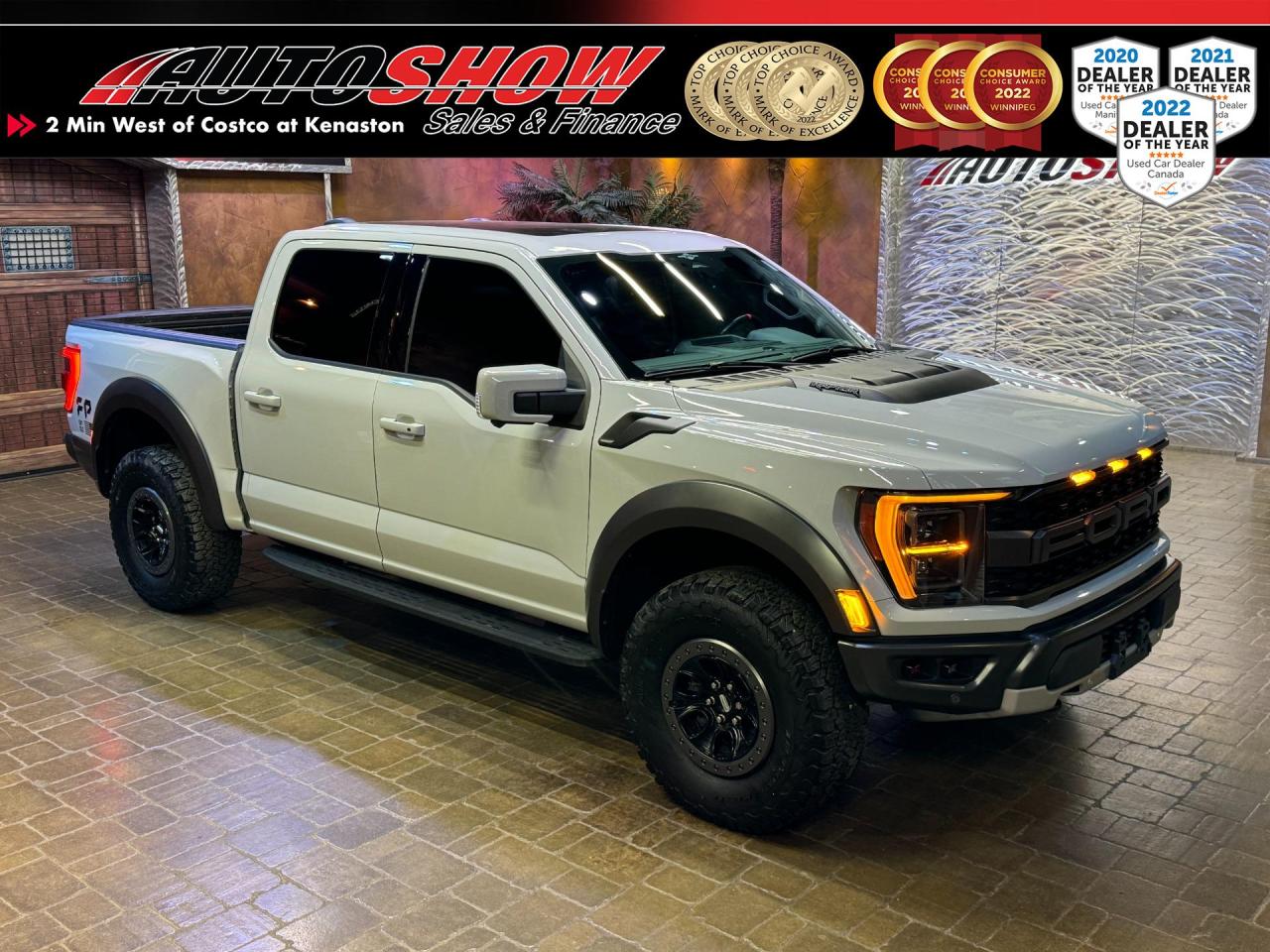 Used 2023 Ford F-150 Raptor - CLEAN CARFAX!! 37 TIRE AND BEADLOCK for sale in Winnipeg, MB