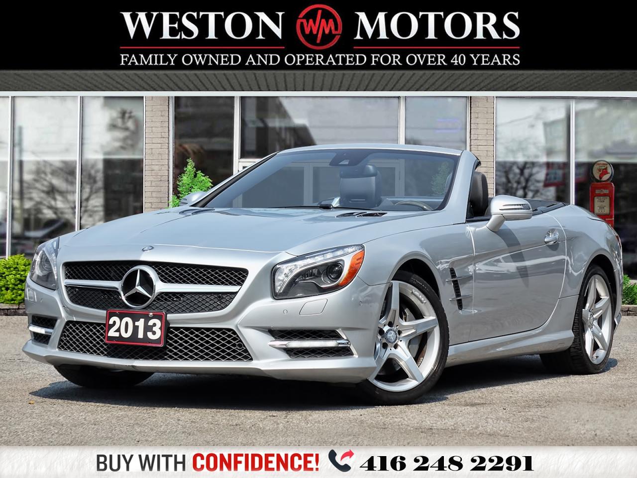 Used 2013 Mercedes-Benz SL 550 LEATHER*CONVERTIBLE*MASSAGE SEATS*HEATED SEATS*NAV for sale in Toronto, ON