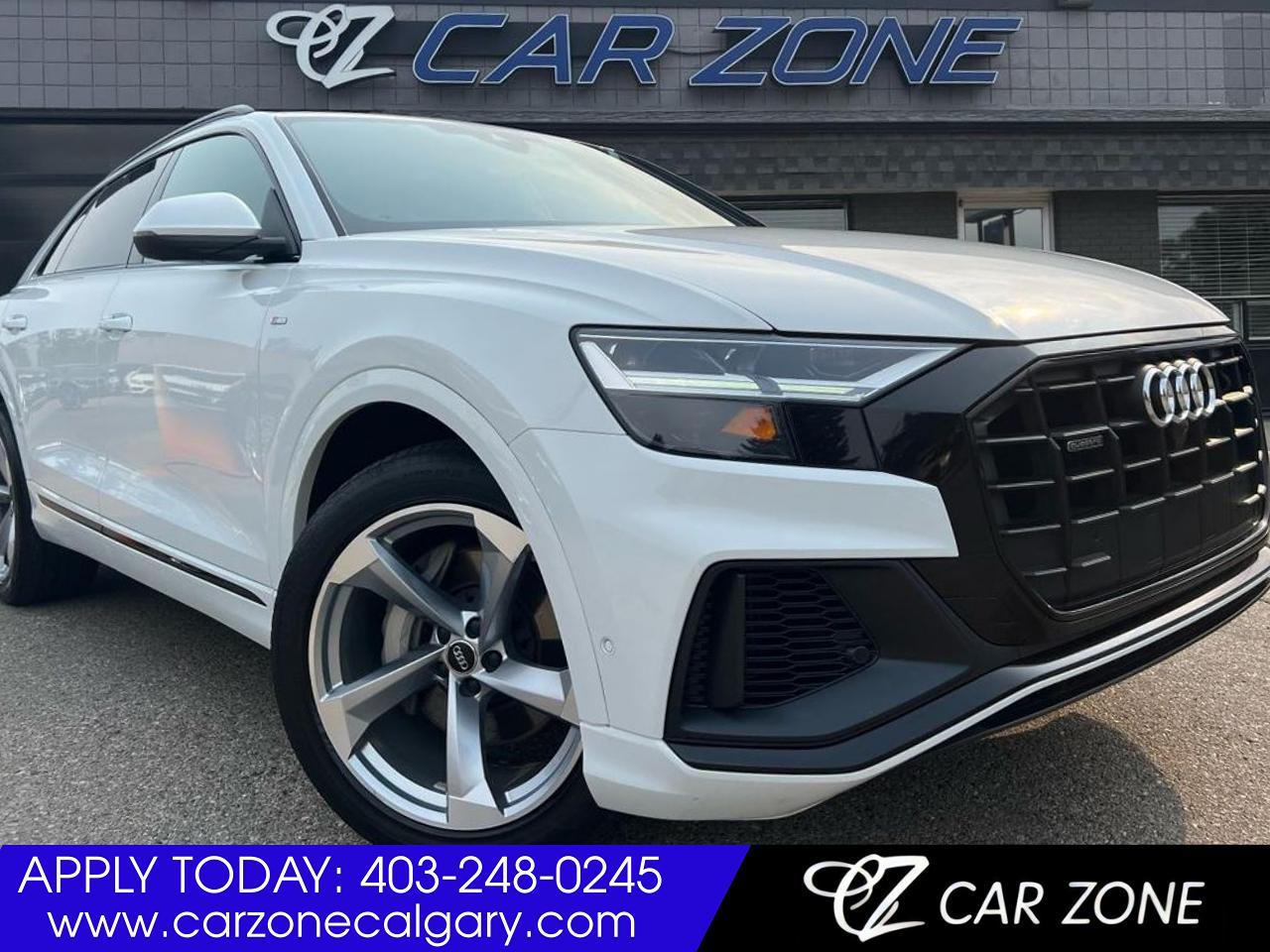 Used 2019 Audi Q8 **S-LINE 335HP** for sale in Calgary, AB