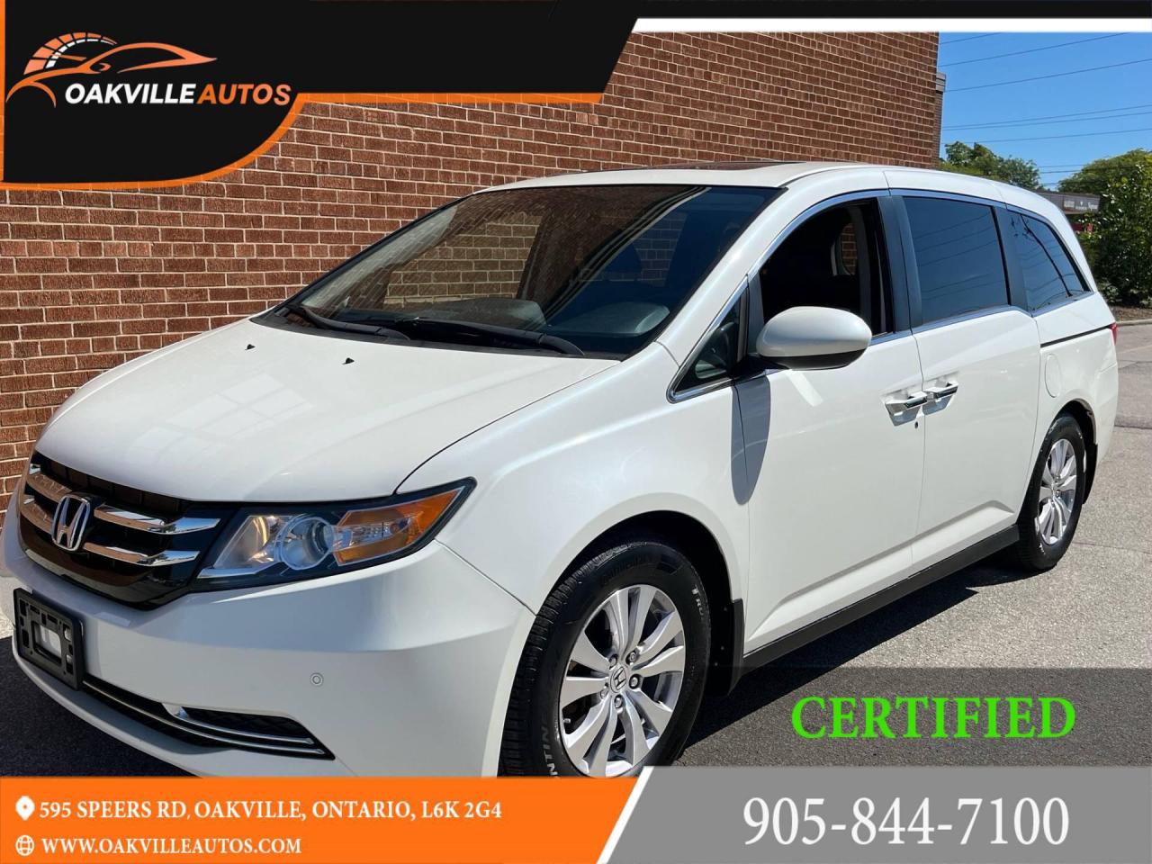 Used 2014 Honda Odyssey 4dr Wgn EX-L w/RES for sale in Oakville, ON