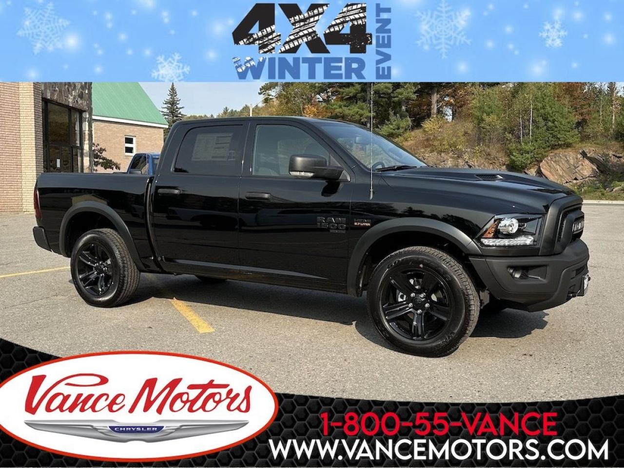 New 2024 RAM 1500 Classic Warlock 4x4 for sale in Bancroft, ON