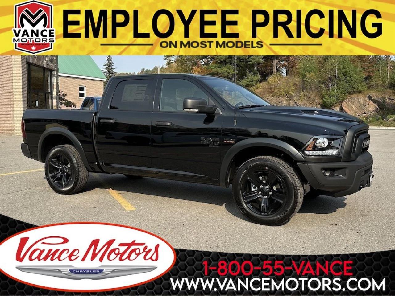 New 2024 RAM 1500 Classic Warlock 4x4 for sale in Bancroft, ON