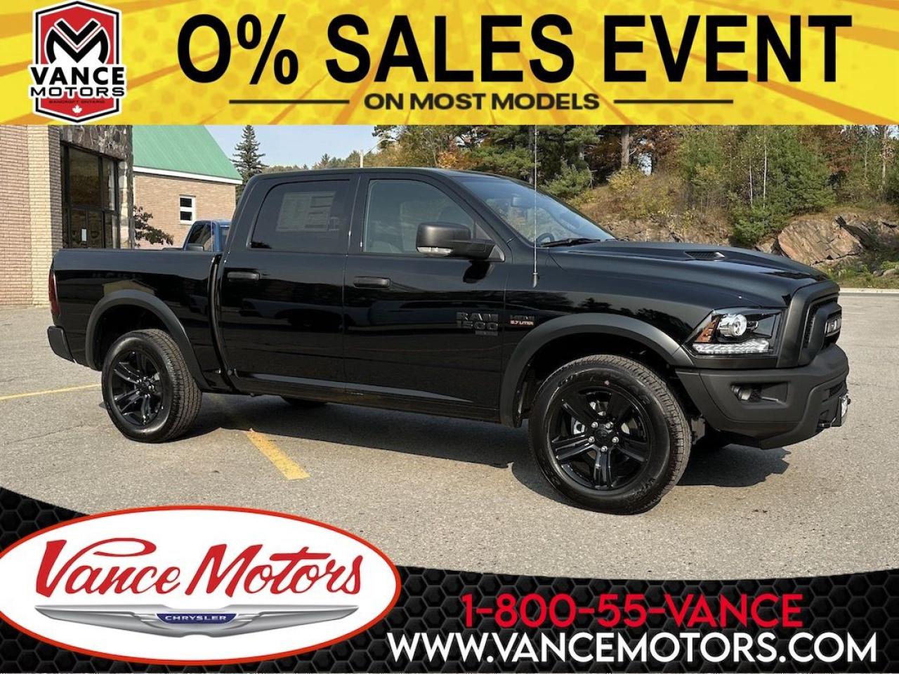 New 2024 RAM 1500 Classic Warlock 4x4 for sale in Bancroft, ON