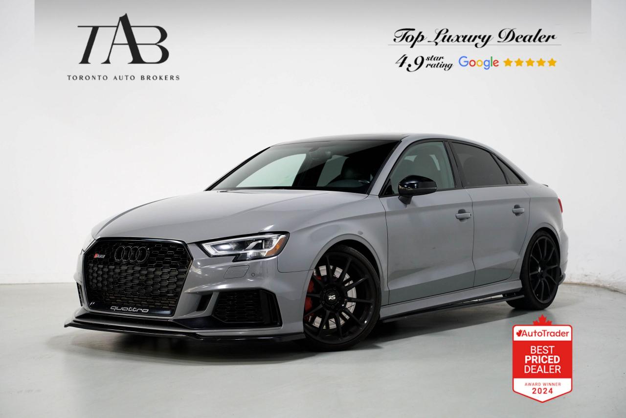 Used 2019 Audi RS 3 Sedan TFSI | QUATTRO | PANO | NARDO GREY for sale in Vaughan, ON