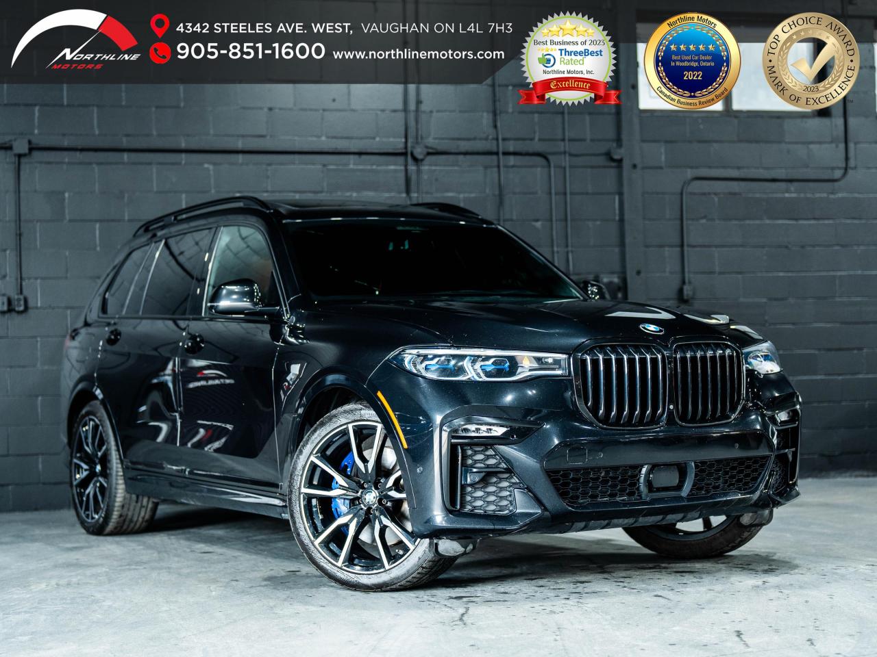 Used 2019 BMW X7 xDrive40i/M SPORT PKG/HUD/HARMEN K/CLEAN CARFAX for sale in Vaughan, ON