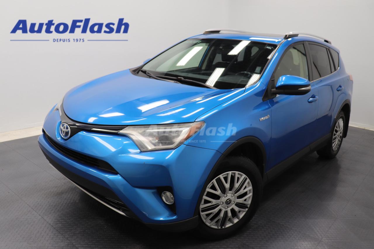 Used 2016 Toyota RAV4 Hybrid HYBRID XLE AWD, CAMERA, BLUETOOTH, TOIT OUVRANT for sale in Saint-Hubert, QC