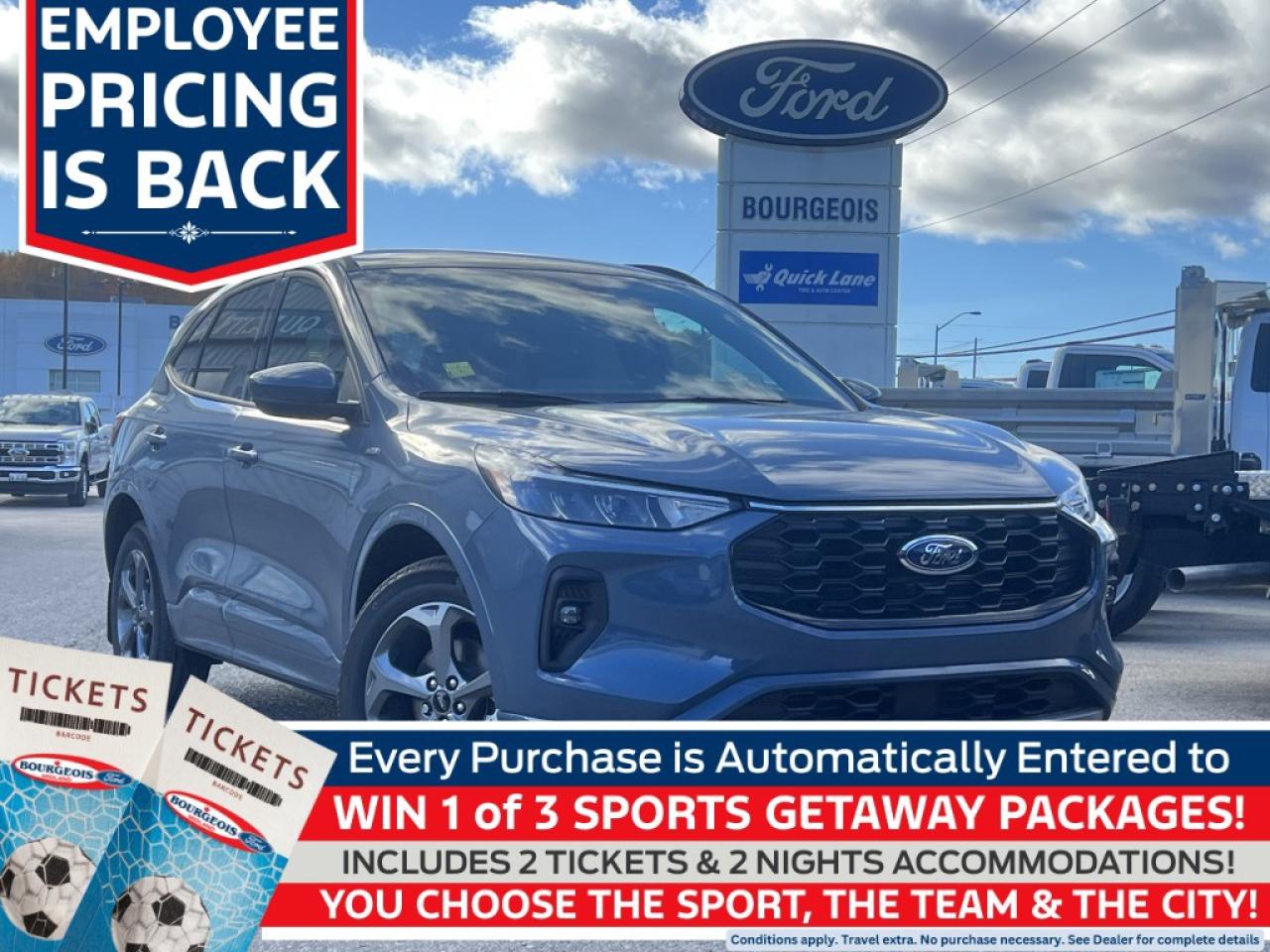 New 2024 Ford Escape ST-Line Select AWD for sale in Midland, ON