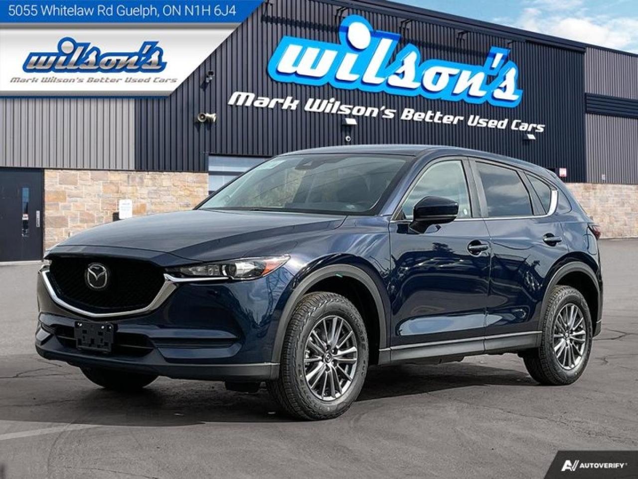 Used 2019 Mazda CX-5 GS AWD, Sunroof, Heated Steering + Seats, Leatherette, Rear Camera, Power Seat, New Tires & Brakes! for sale in Guelph, ON