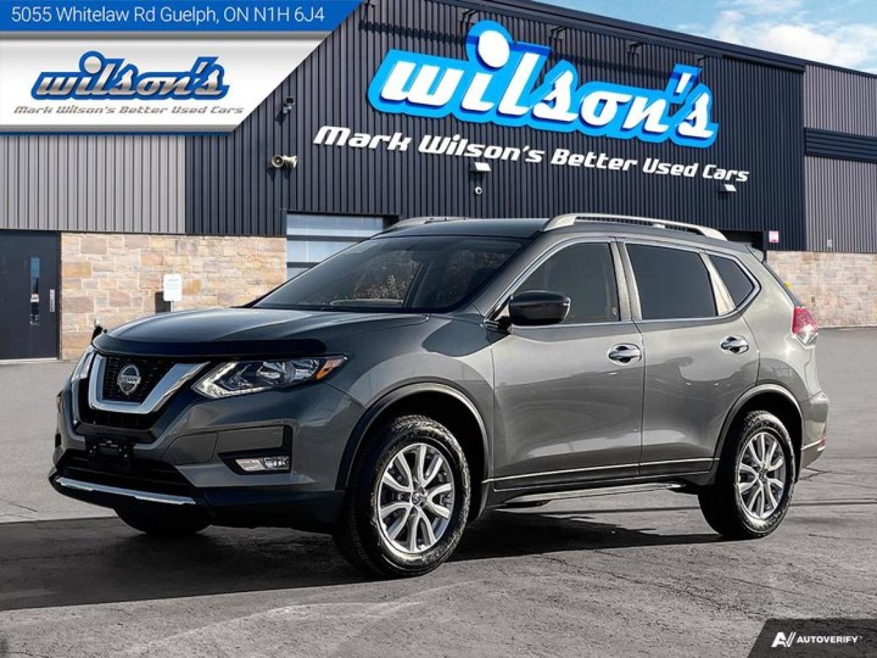 Used 2018 Nissan Rogue SV  AWD, Heated Seats, Power Seat, Rear Camera, Bluetooth, New Tires & New Brakes ! for sale in Guelph, ON