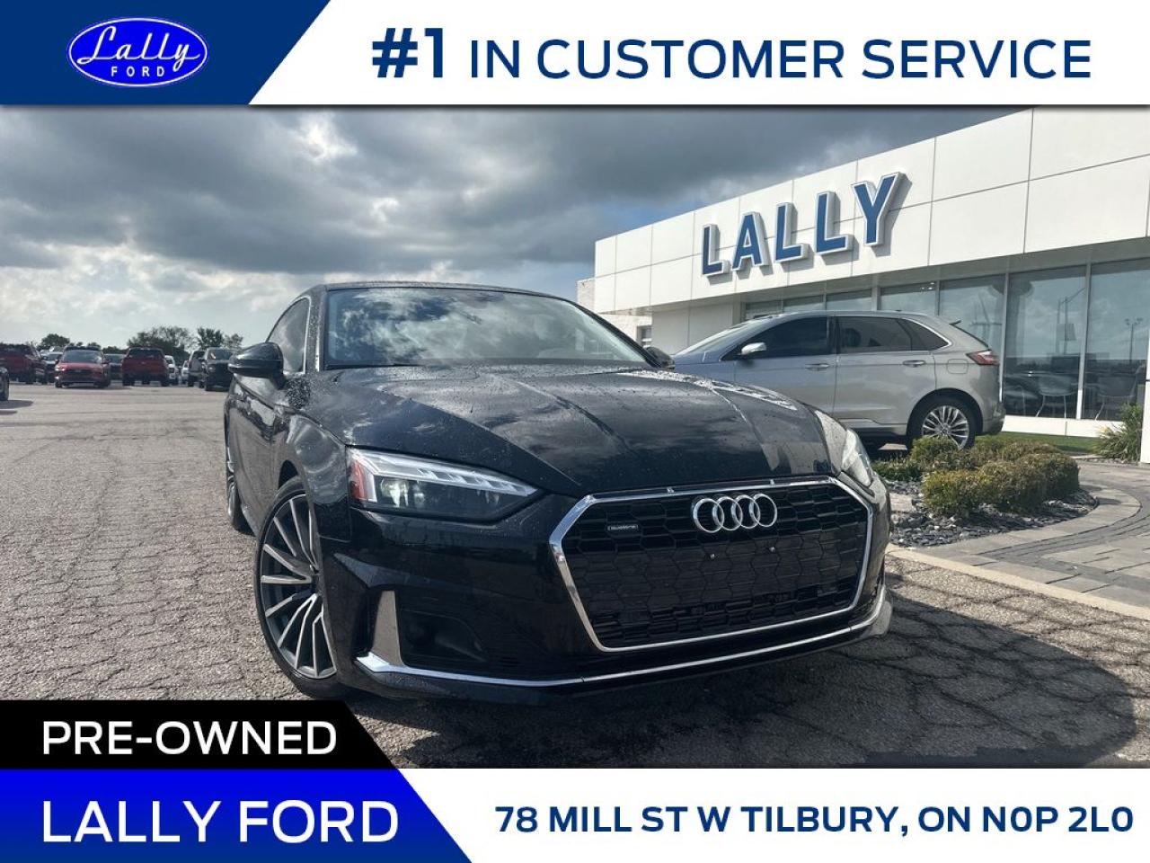 Used 2020 Audi A5 2.0T Komfort Komfort, Mint, Must See! for sale in Tilbury, ON