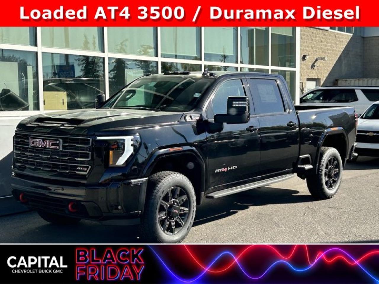 New 2025 GMC Sierra 3500 HD AT4 for sale in Calgary, AB