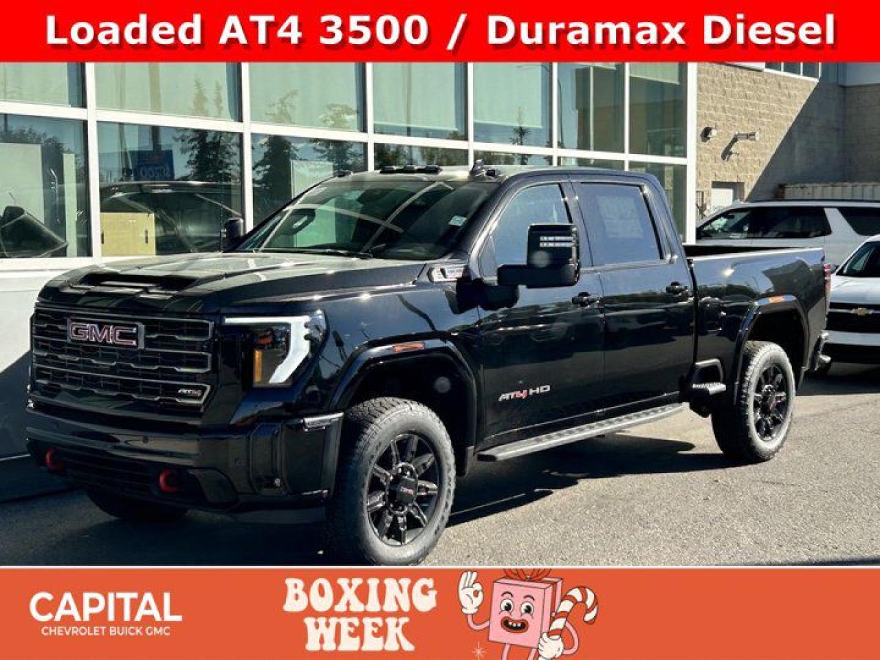 New 2025 GMC Sierra 3500 HD AT4 for sale in Calgary, AB