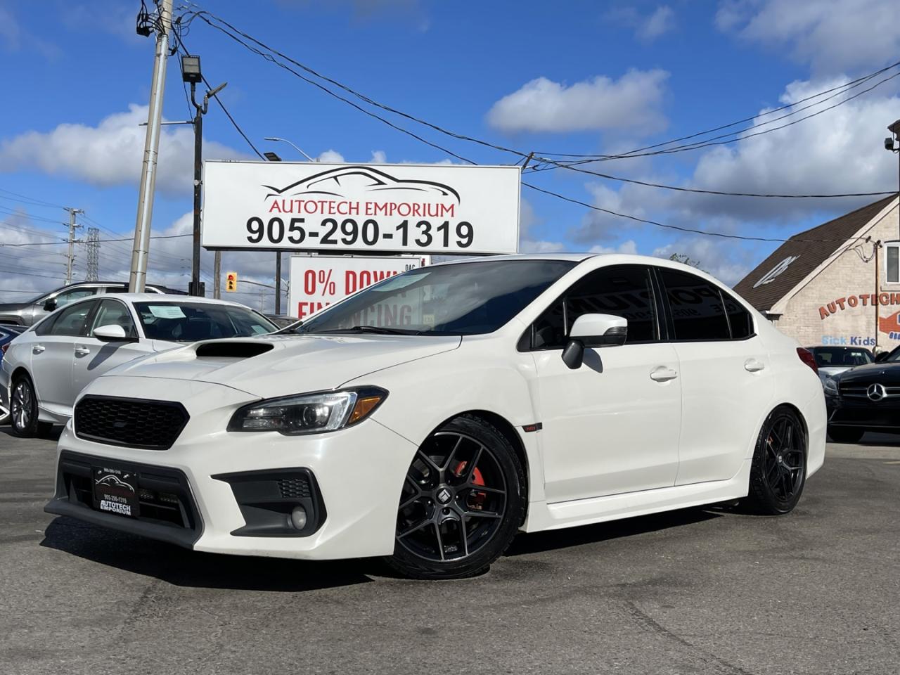 Used 2018 Subaru WRX SPORT Pearl White 6SPD / PWR Seats / Sunroof for sale in Mississauga, ON