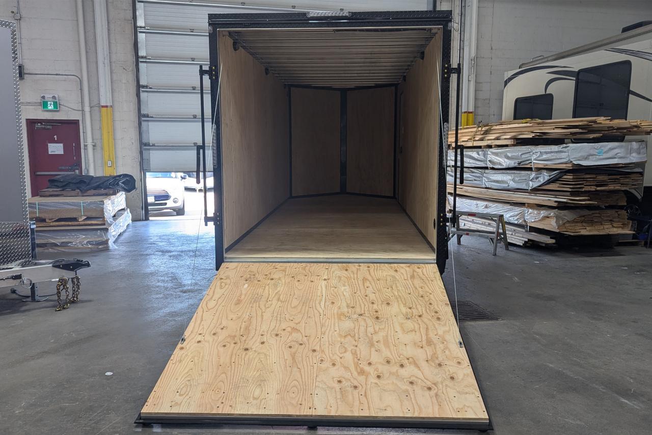 2024 Canadian Trailer Company 7x18 V-Nose Cargo Trailer Aluminum Tandem Axle Photo10