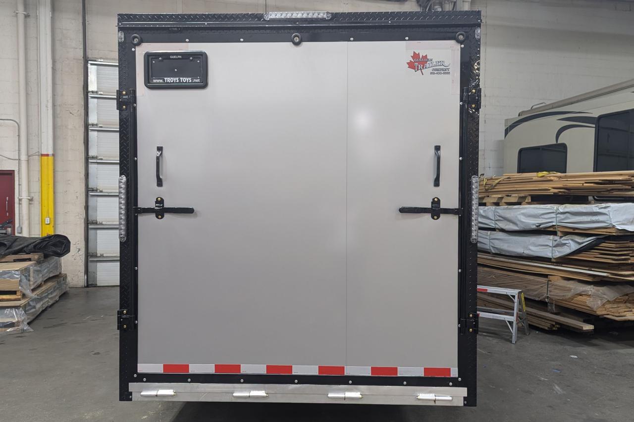 2024 Canadian Trailer Company 7x18 V-Nose Cargo Trailer Aluminum Tandem Axle Photo11