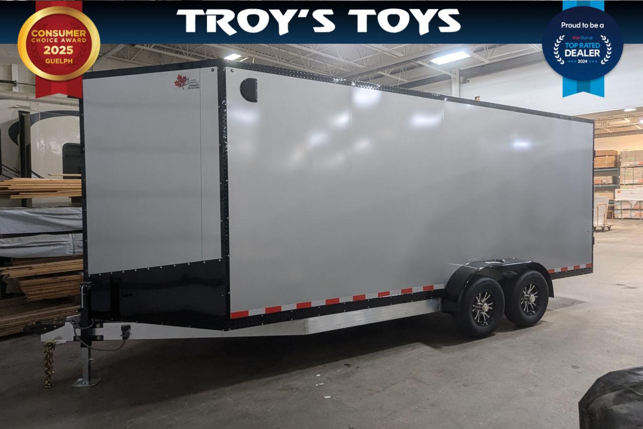 2024 Canadian Trailer Company 7x18 V-Nose Cargo Trailer Aluminum Tandem Axle