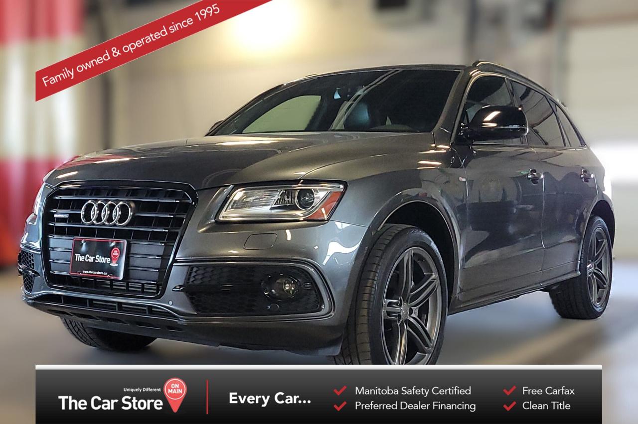 Used 2017 Audi Q5 2.0 Technik| Quattro S-Line Leather, Clean Title! for sale in Winnipeg, MB