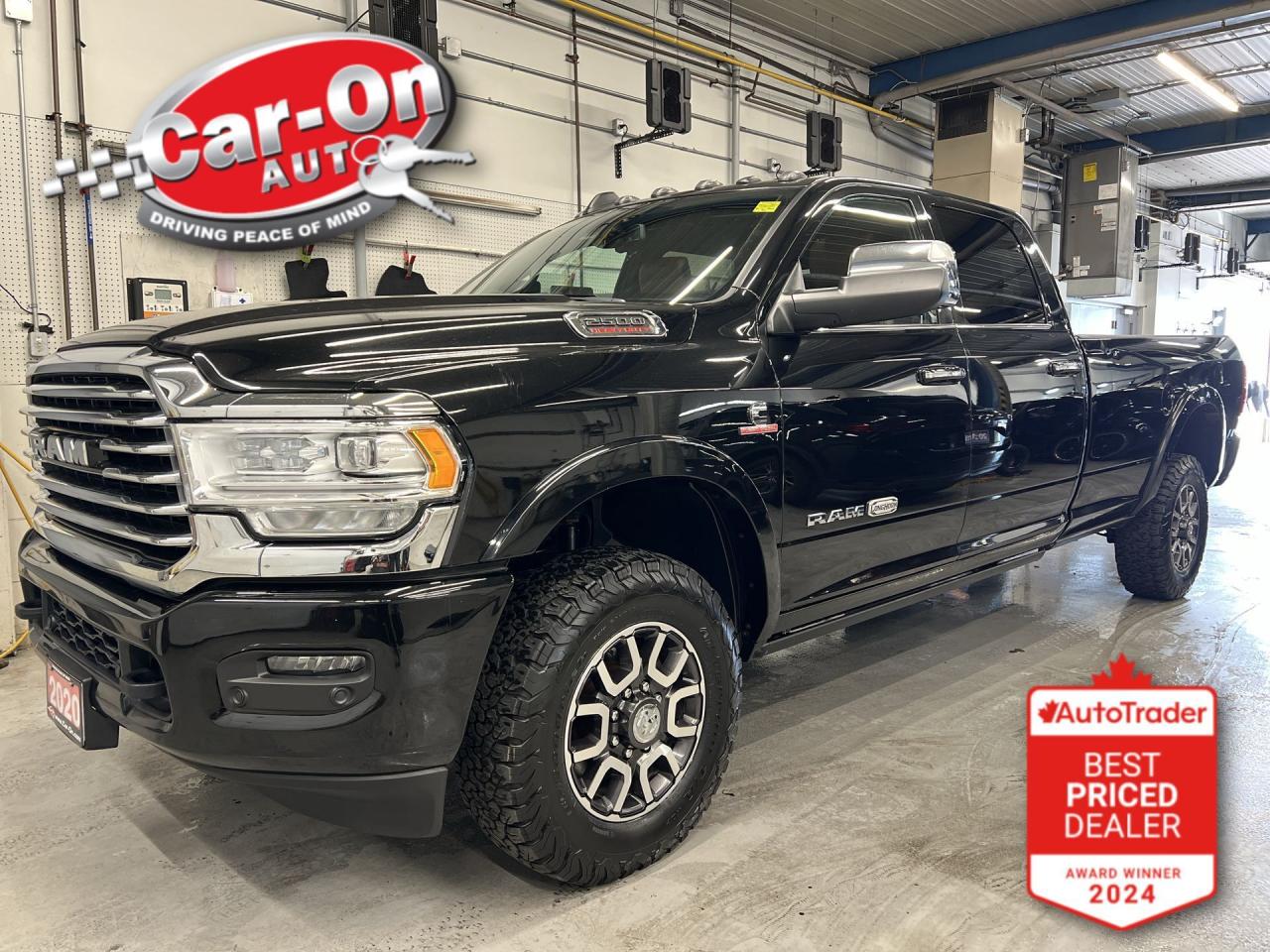 Used 2020 RAM 2500 LONGHORN 4x4| CUMMINS|SUNROOF|12-IN SCREEN|8FT BOX for sale in Ottawa, ON