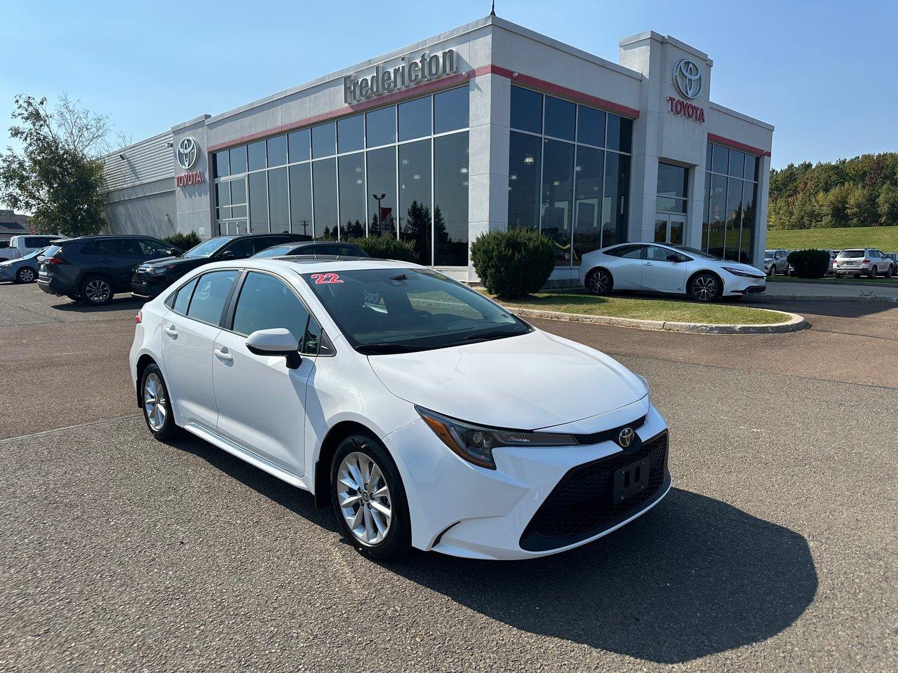 Used 2022 Toyota Corolla LE CVT for sale in Fredericton, NB