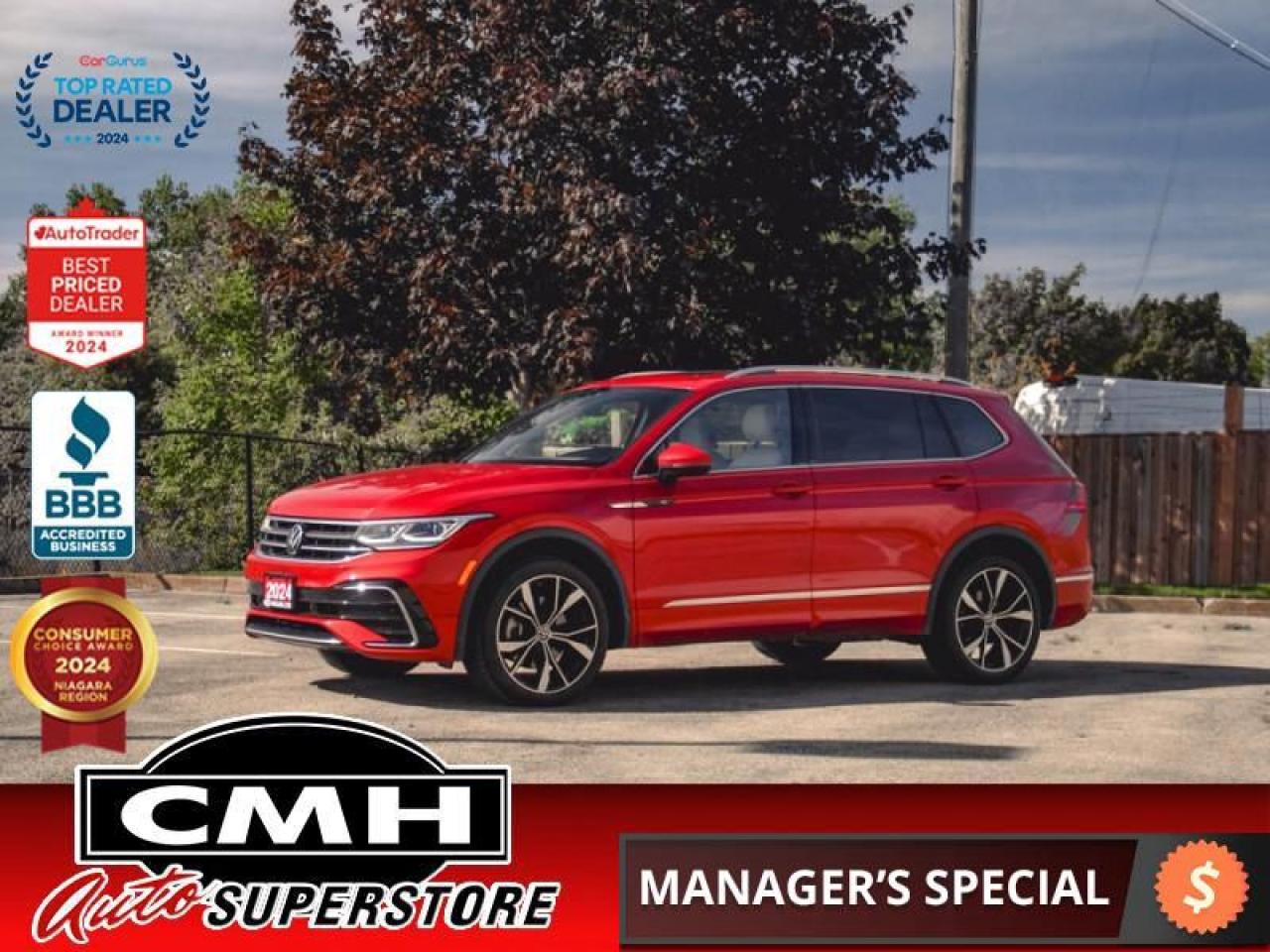 Used 2024 Volkswagen Tiguan Highline R-Line  **R-LINE** for sale in St. Catharines, ON