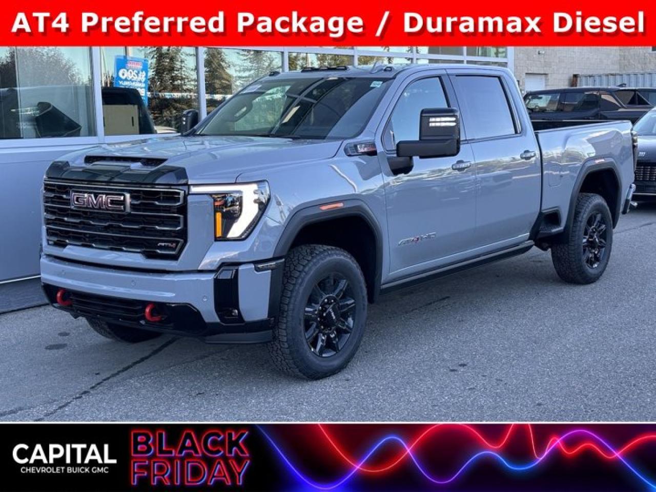 New 2025 GMC Sierra 3500 HD AT4 for sale in Calgary, AB