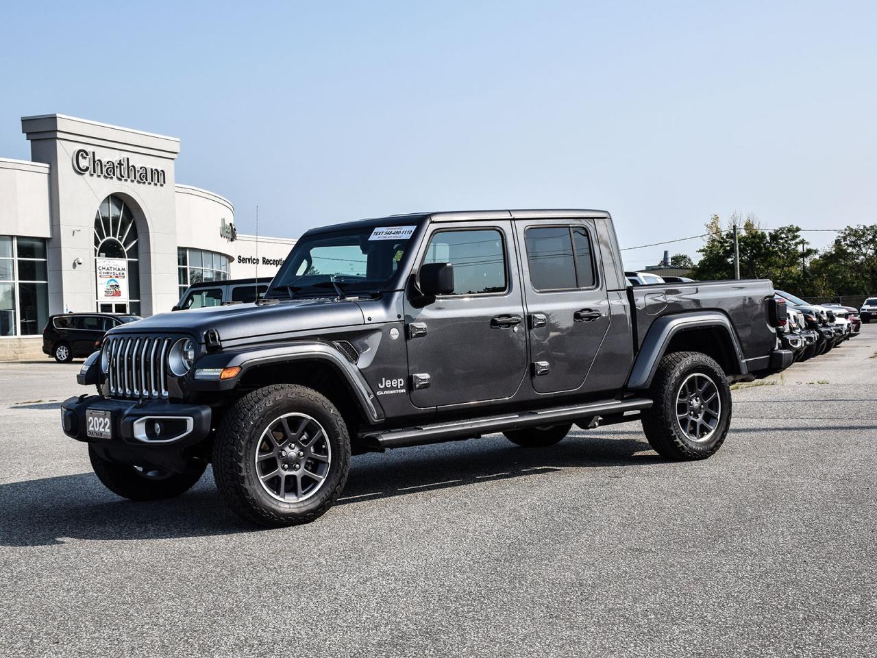 Used 2022 Jeep Gladiator Overland OVERLAND NAVIGATION LEATHER HEATED SEATS for sale in Chatham, ON