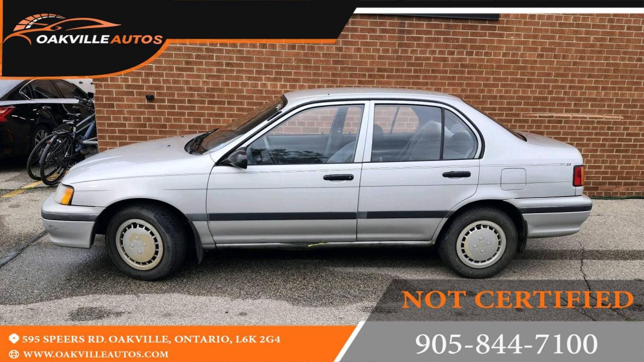 Used 1993 Toyota Tercel 4dr Sedan DX for sale in Oakville, ON