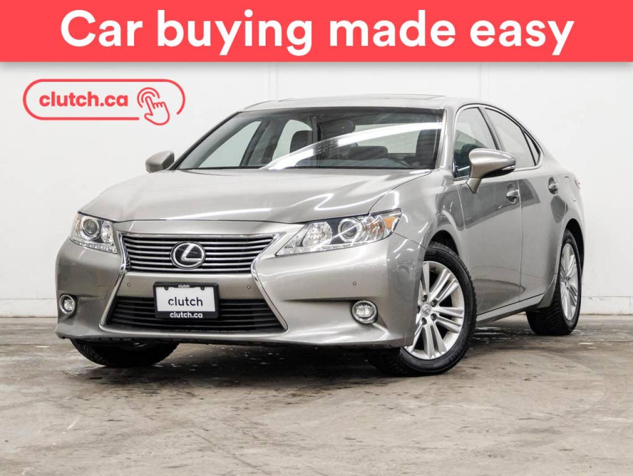 Used 2015 Lexus ES 350 Base w/ Nav, Dual Zone A/C, Rearview Cam for sale in Toronto, ON