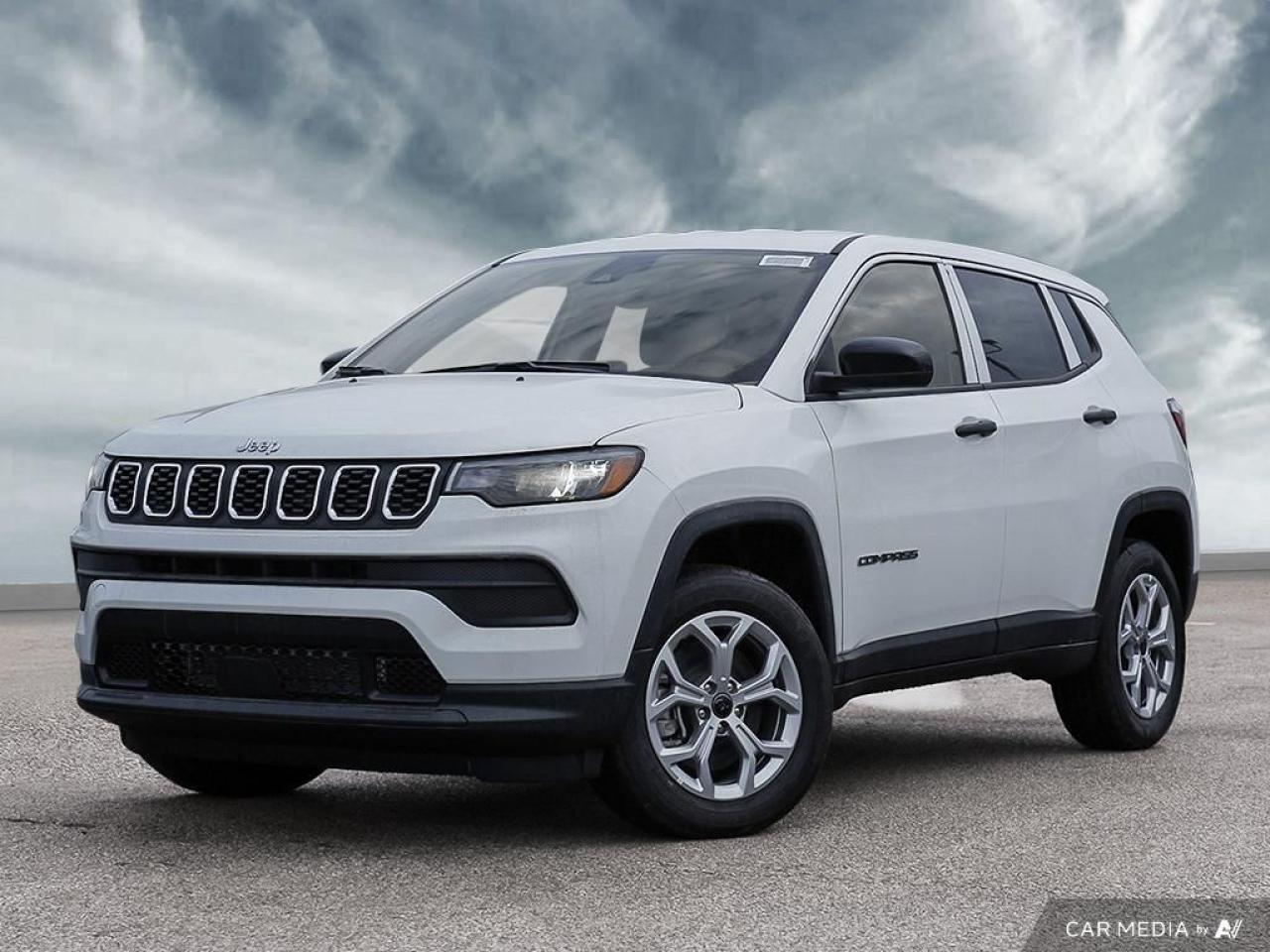 New 2025 Jeep Compass SPORT | 4X4 | SAFETY | HTD STS | 8.4 TOUCH & MORE! for sale in Milton, ON