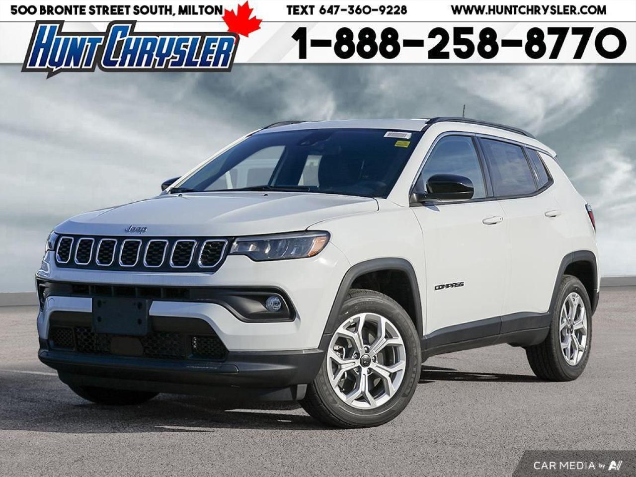 New 2025 Jeep Compass NORTH | 4X4 | NAV | 10in | PWR LFT | PREM SEATS!!! for sale in Milton, ON