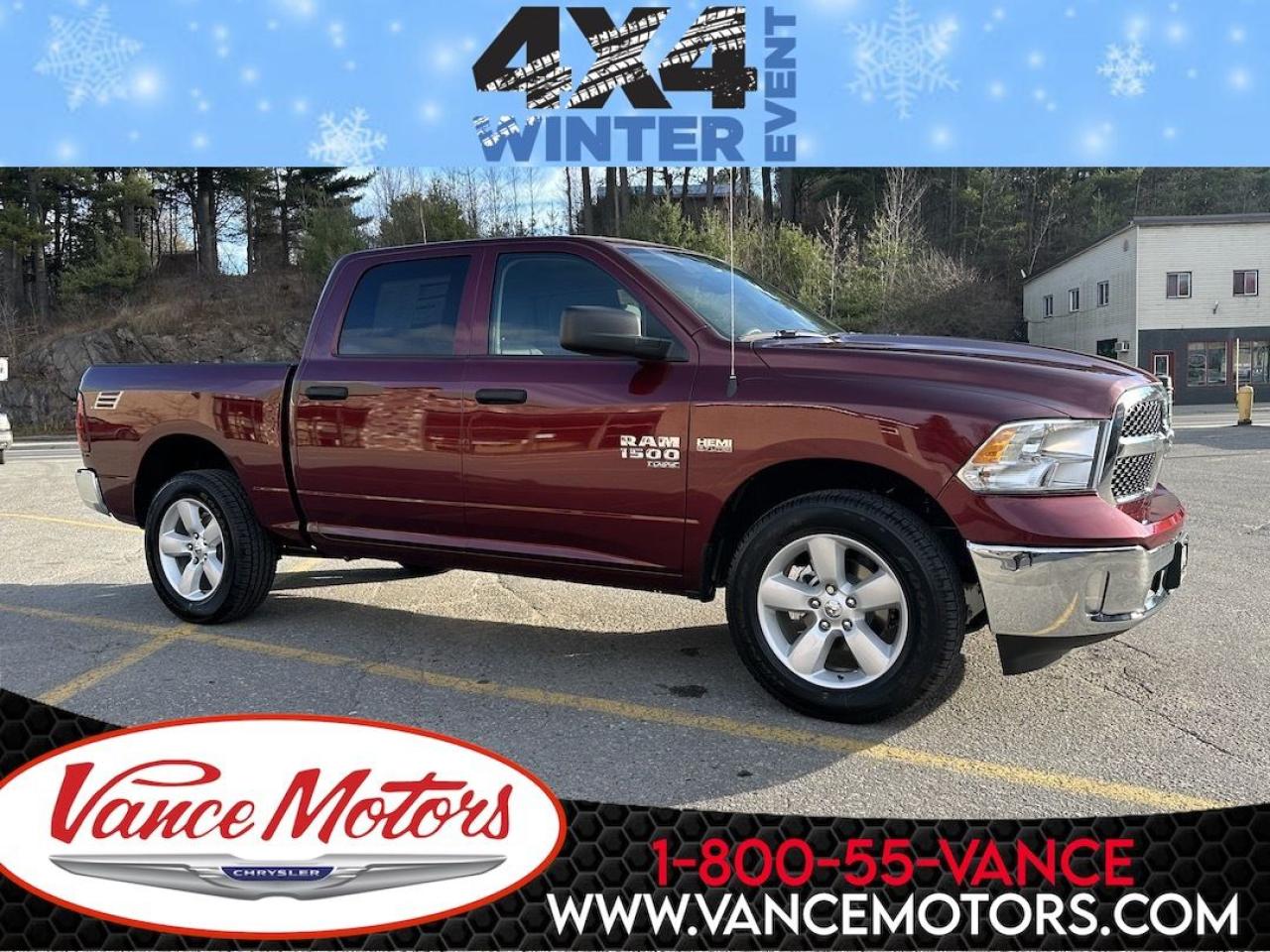 New 2024 RAM 1500 Classic Tradesman 4x4...***HTD SEATS & REMOTE START!*** for sale in Bancroft, ON