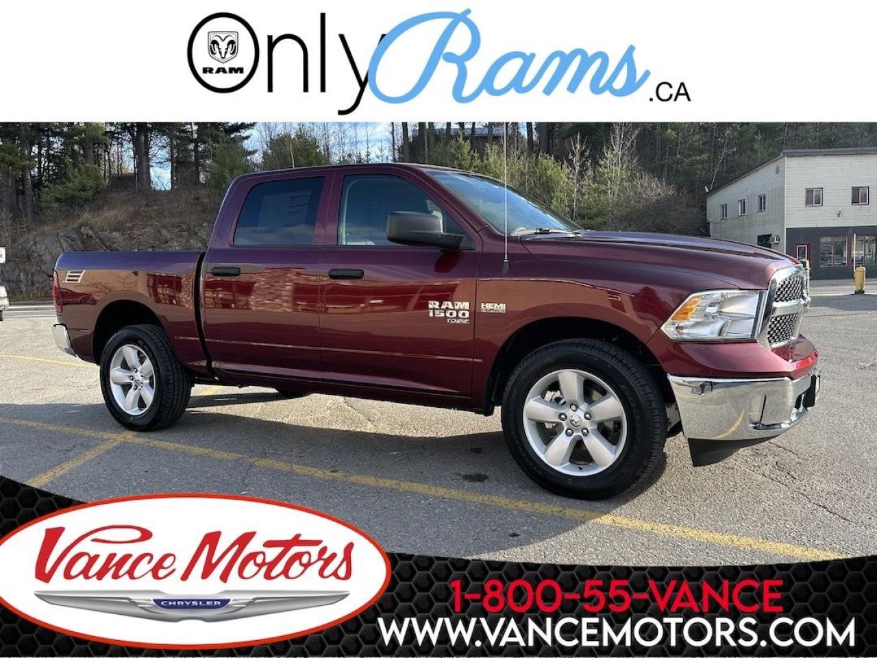 New 2024 RAM 1500 Classic Tradesman 4x4...***HTD SEATS & REMOTE START!*** for sale in Bancroft, ON