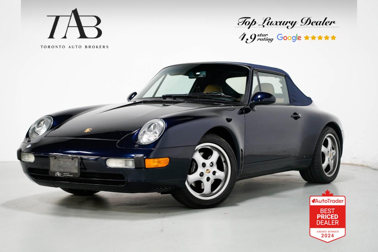 Used 1995 Porsche 911 Carrera CARRERA | CONVERTIBLE | BROWN LEATHER for sale in Vaughan, ON