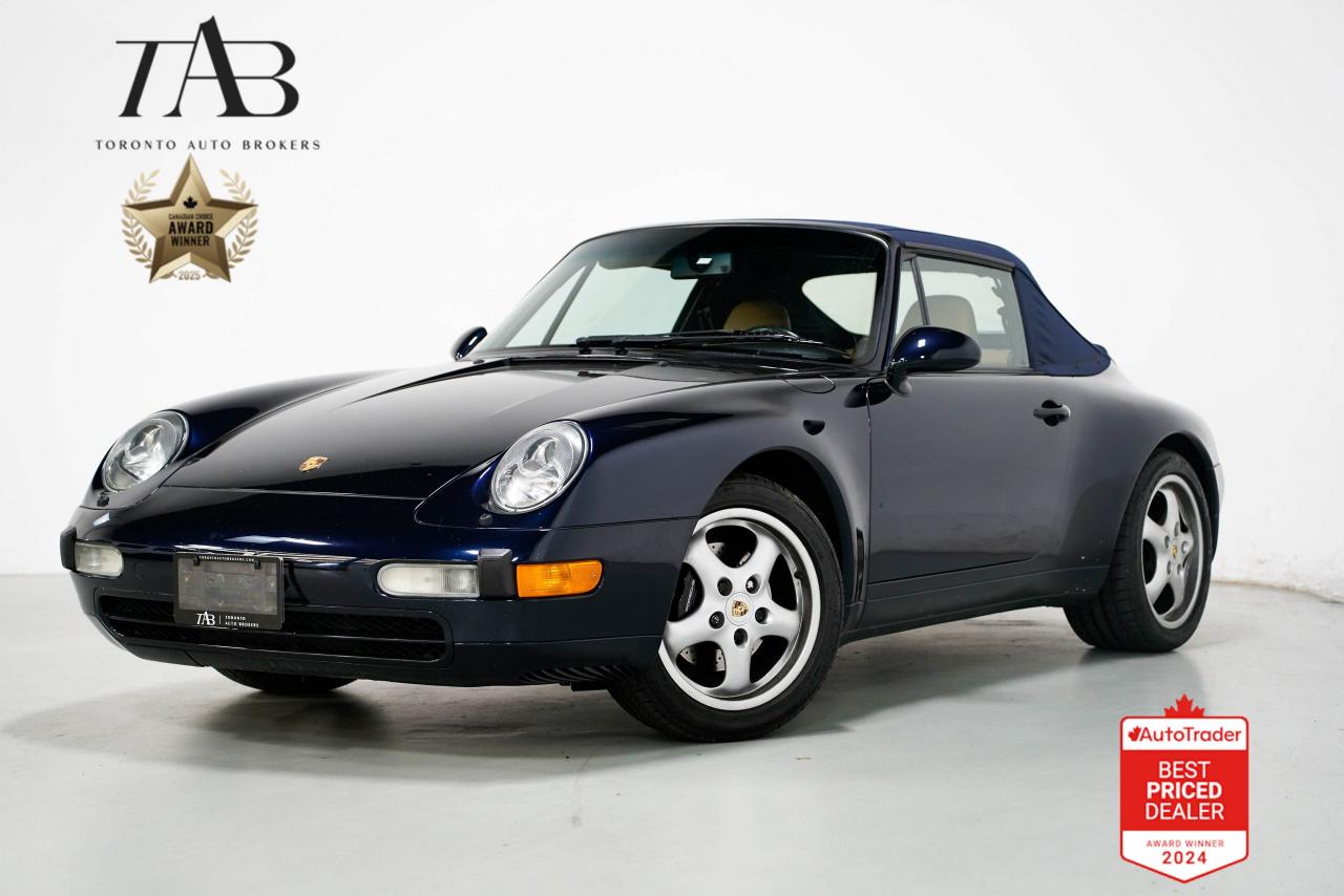 Used 1995 Porsche 911 Carrera CARRERA | CONVERTIBLE | BROWN LEATHER for sale in Vaughan, ON