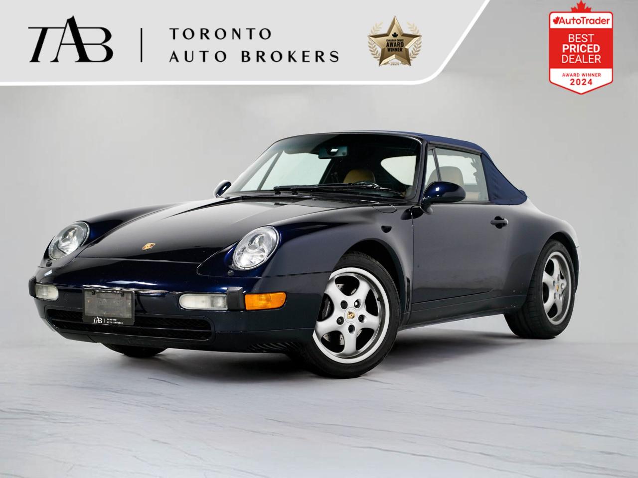Used 1995 Porsche 911 Carrera CARRERA | CONVERTIBLE | BROWN LEATHER for sale in Vaughan, ON