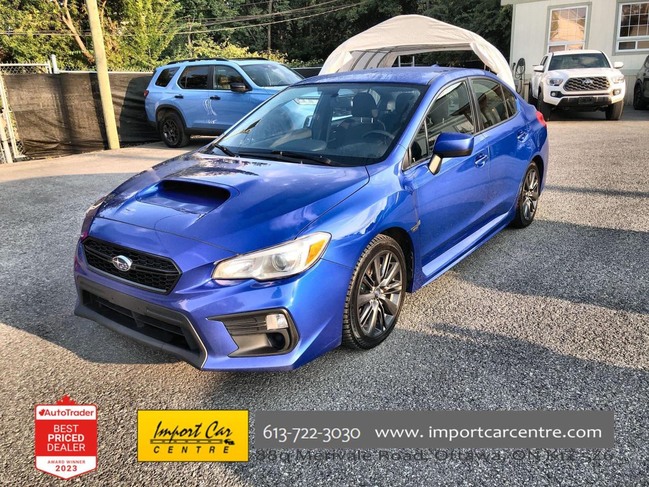 Used 2021 Subaru WRX 6SPD, CLIMATE CTRL., BK. CAM, HTD. SEATS, 17 ALLOY for sale in Ottawa, ON