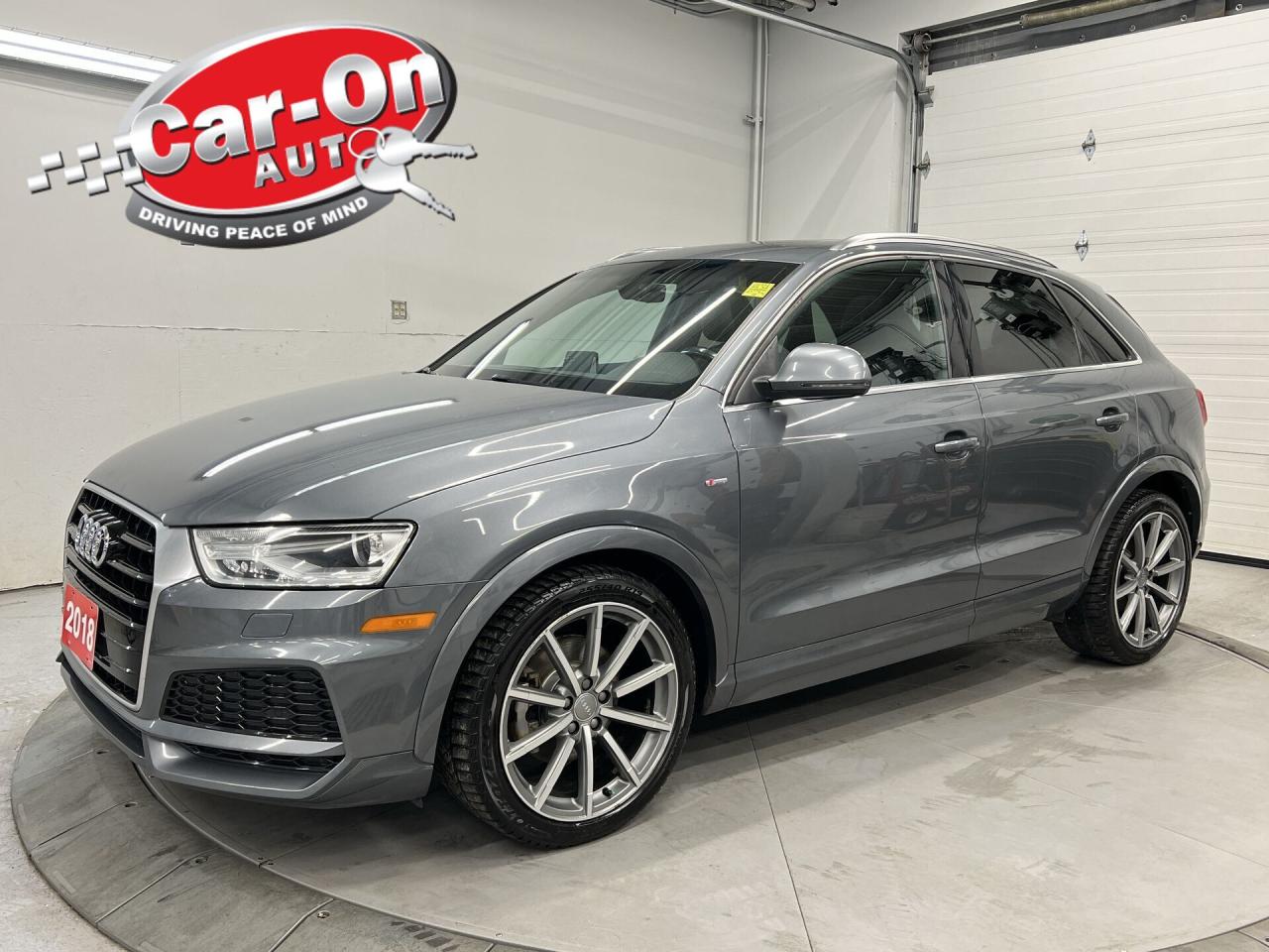 Used 2018 Audi Q3 PROGRESSIV AWD | S-LINE | PANO ROOF | REAR CAM for sale in Ottawa, ON