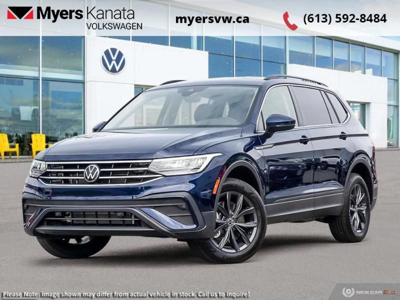 New 2024 Volkswagen Tiguan Comfortline  - Sunroof for sale in Kanata, ON