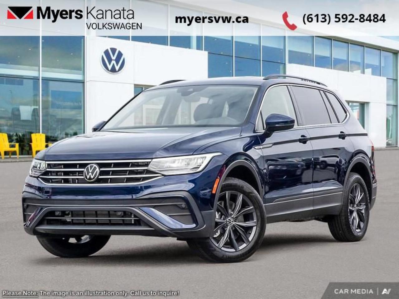 New 2024 Volkswagen Tiguan Comfortline  - Sunroof for sale in Kanata, ON